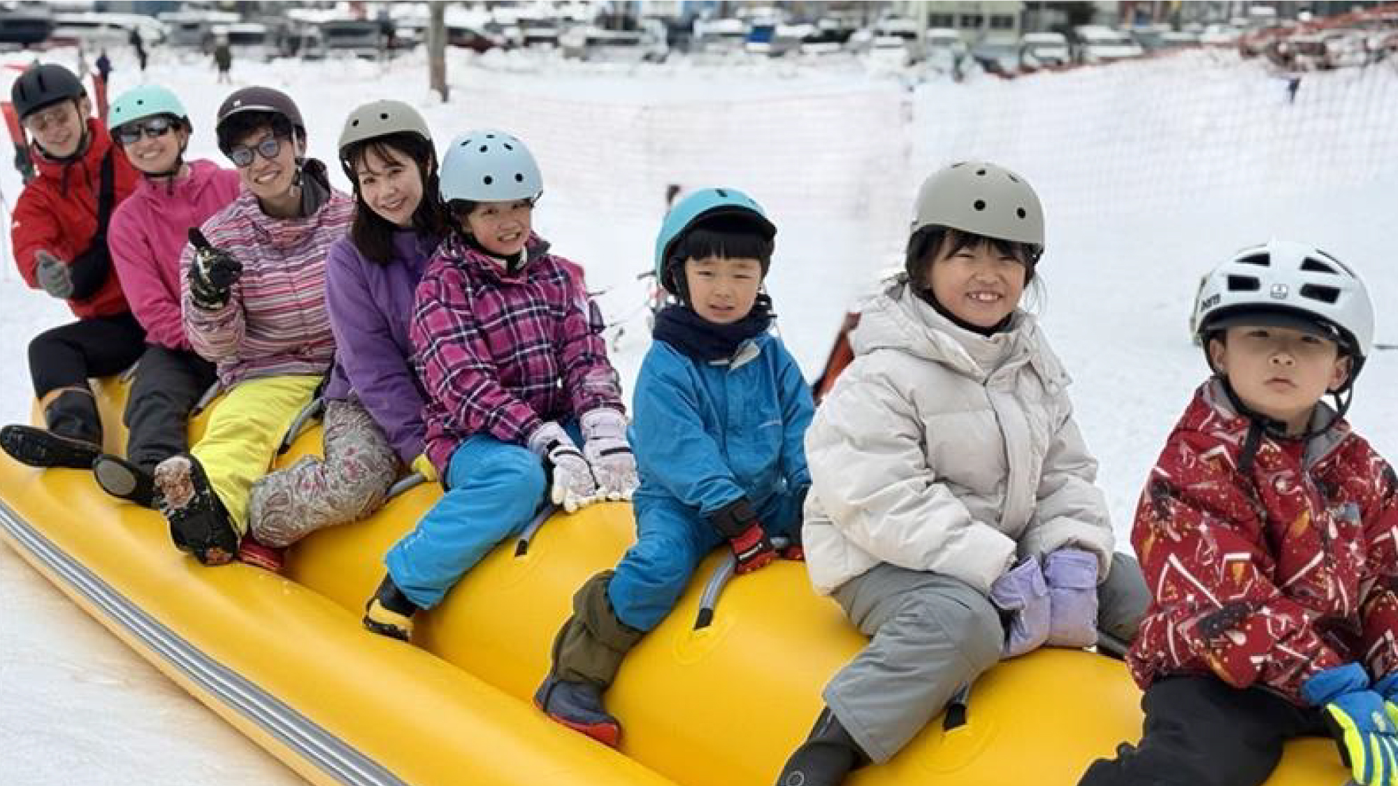 【スノークルージング】雪のきらめきに包まれながら、冬ならではの贅沢なひとときをお楽しみください。