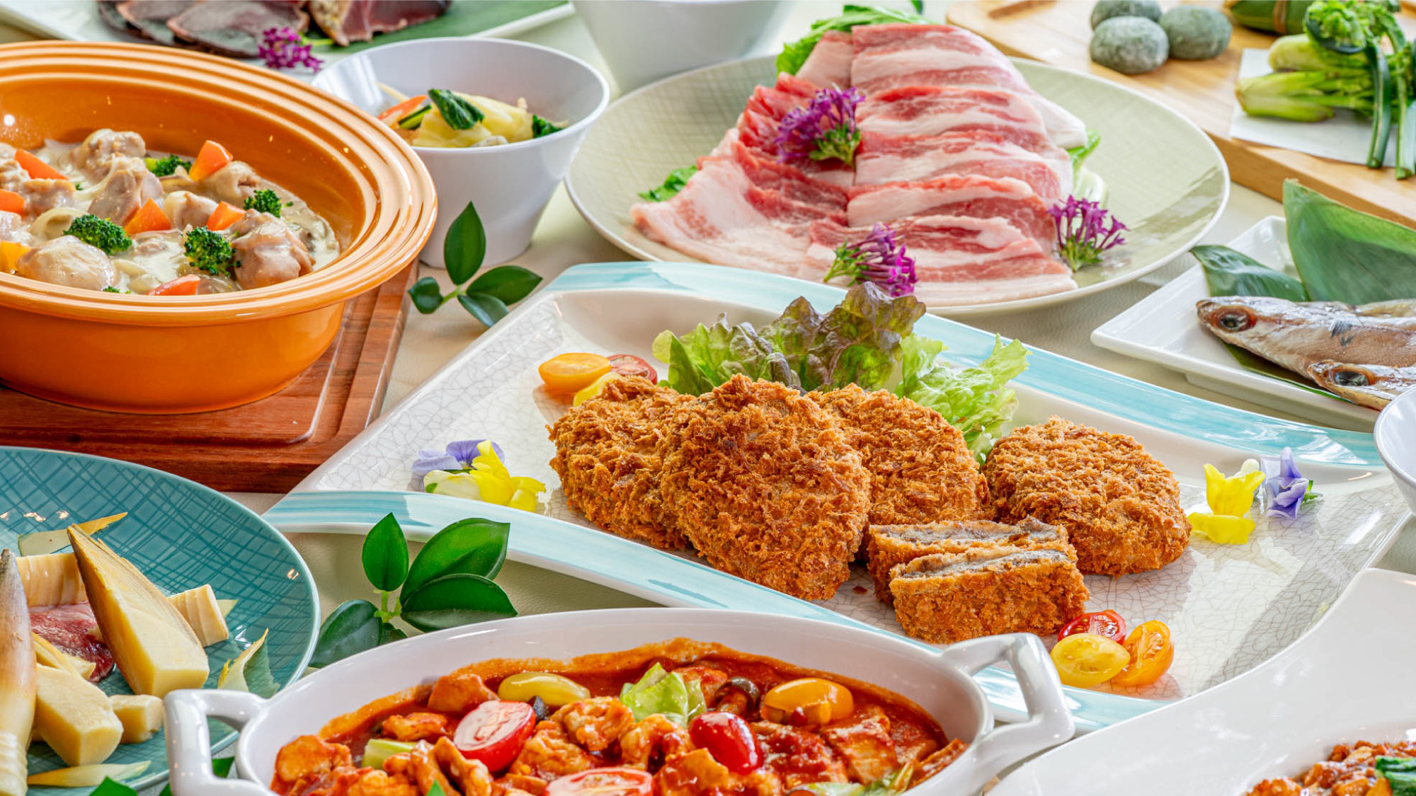 【新潟 肉の三獣奏の饗宴～旬菜とともに～】4月18日～7月5日開催予定！