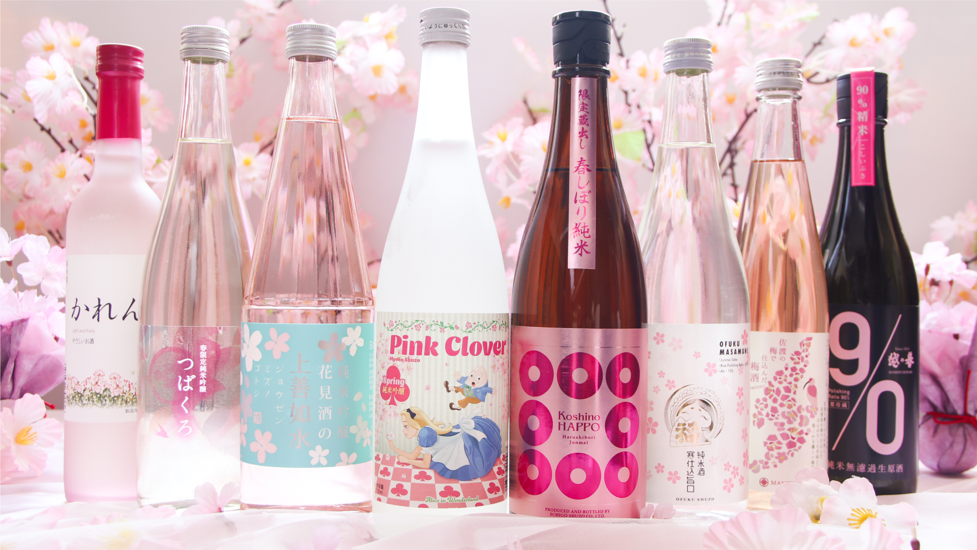 【3/23～6/30越後地酒フェア開催】春限定酒・果実酒をご用意しております♪