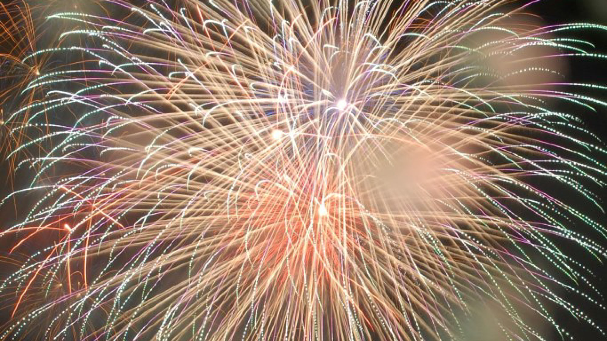 【イベント関連】御坊市花火大会☆間近に観る花火は迫力満点！