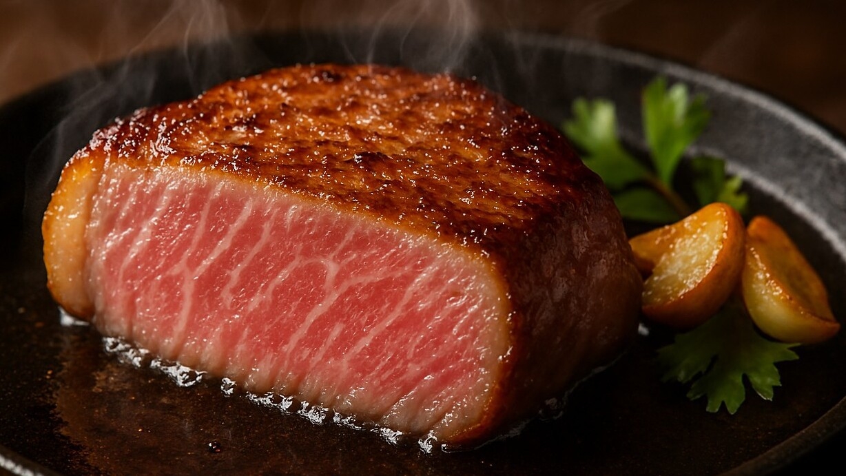 「春のキャンペーン」サーロインを超える濃密な旨み。甘い脂が「ふわり」とトロける味わい。