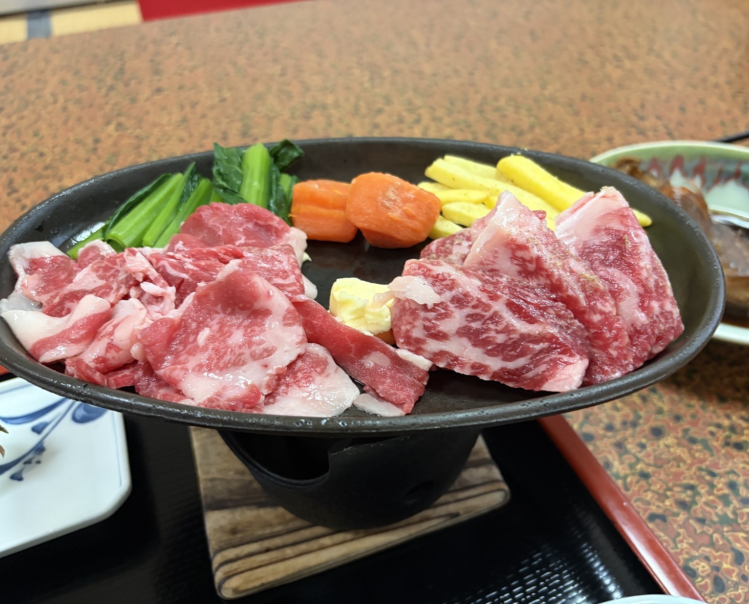 ■見蘭牛会席プラン　地元だからこそ叶う安心価格！見蘭牛の鉄板焼き！朝食にウニ飯も付く最上位プラン