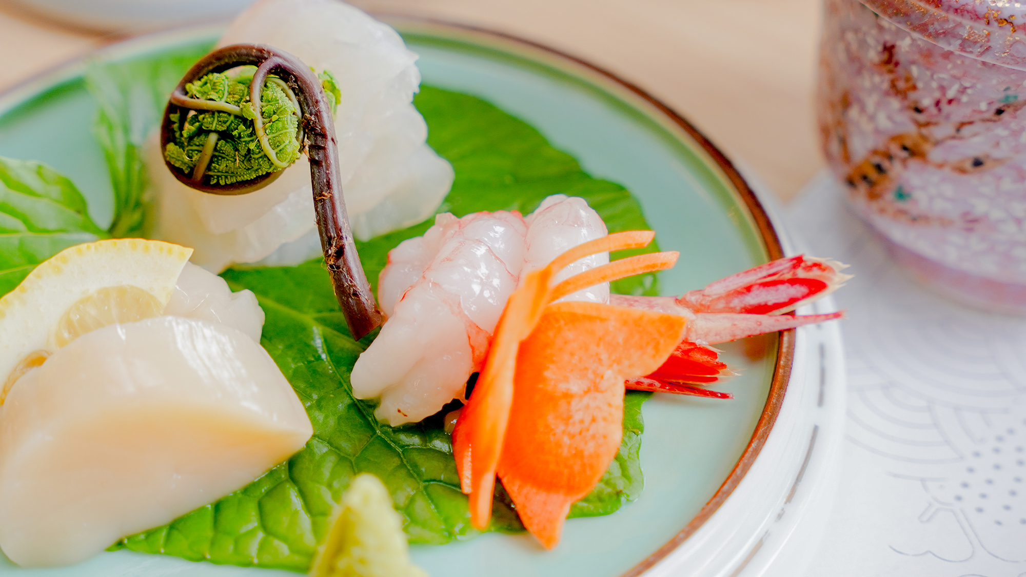 〈夕食御膳イメージ〉