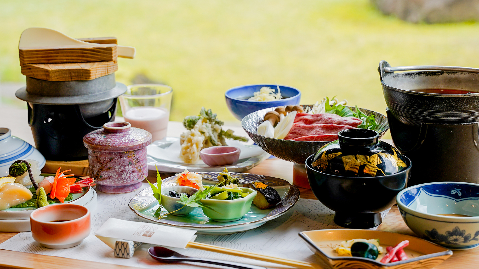 〈夕食御膳イメージ〉