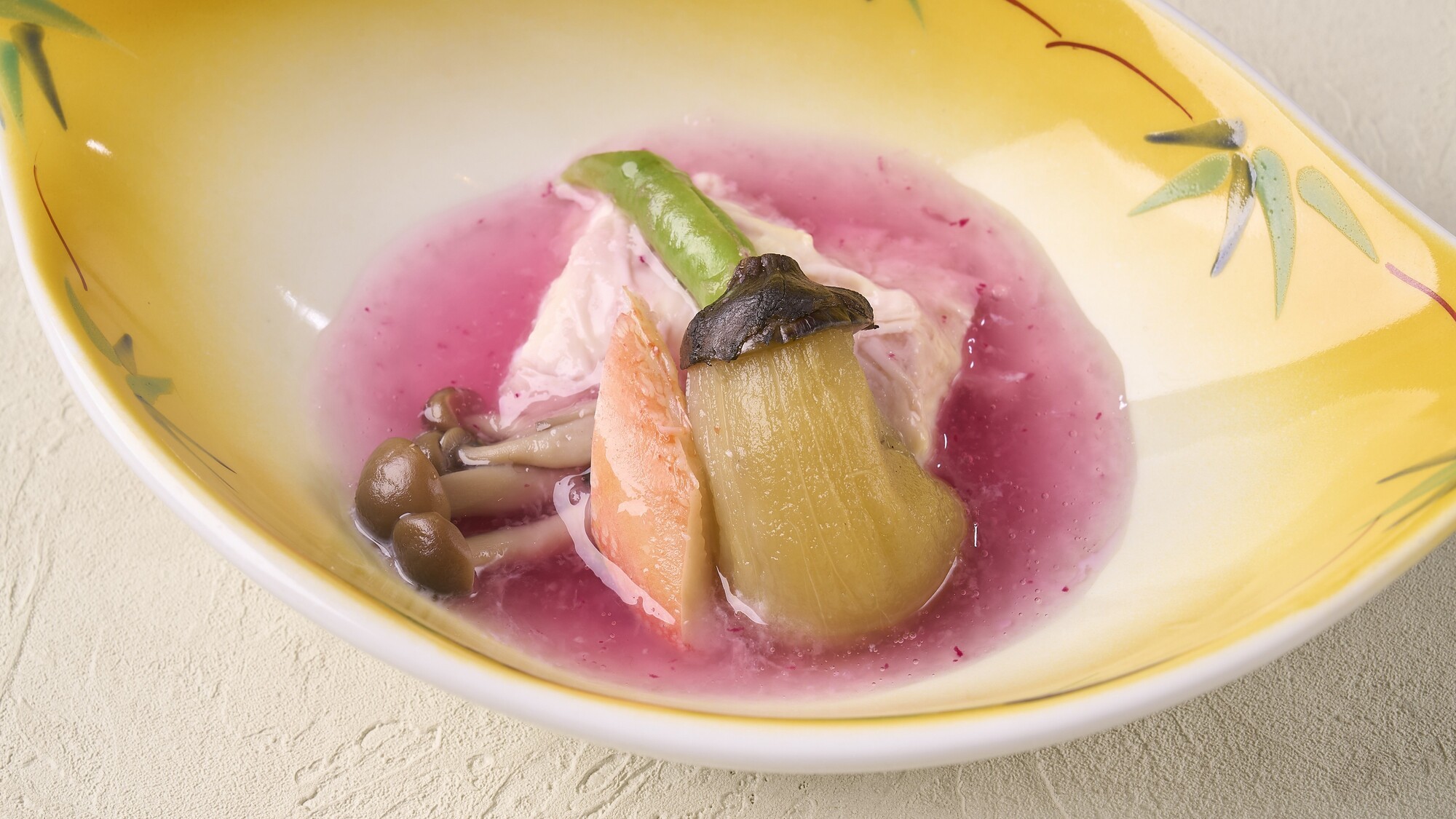 冬料理：【花庵の湯波】 生湯波霙餡掛け　