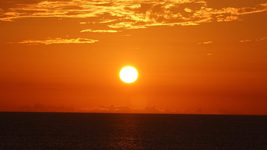 夕日の町越前町