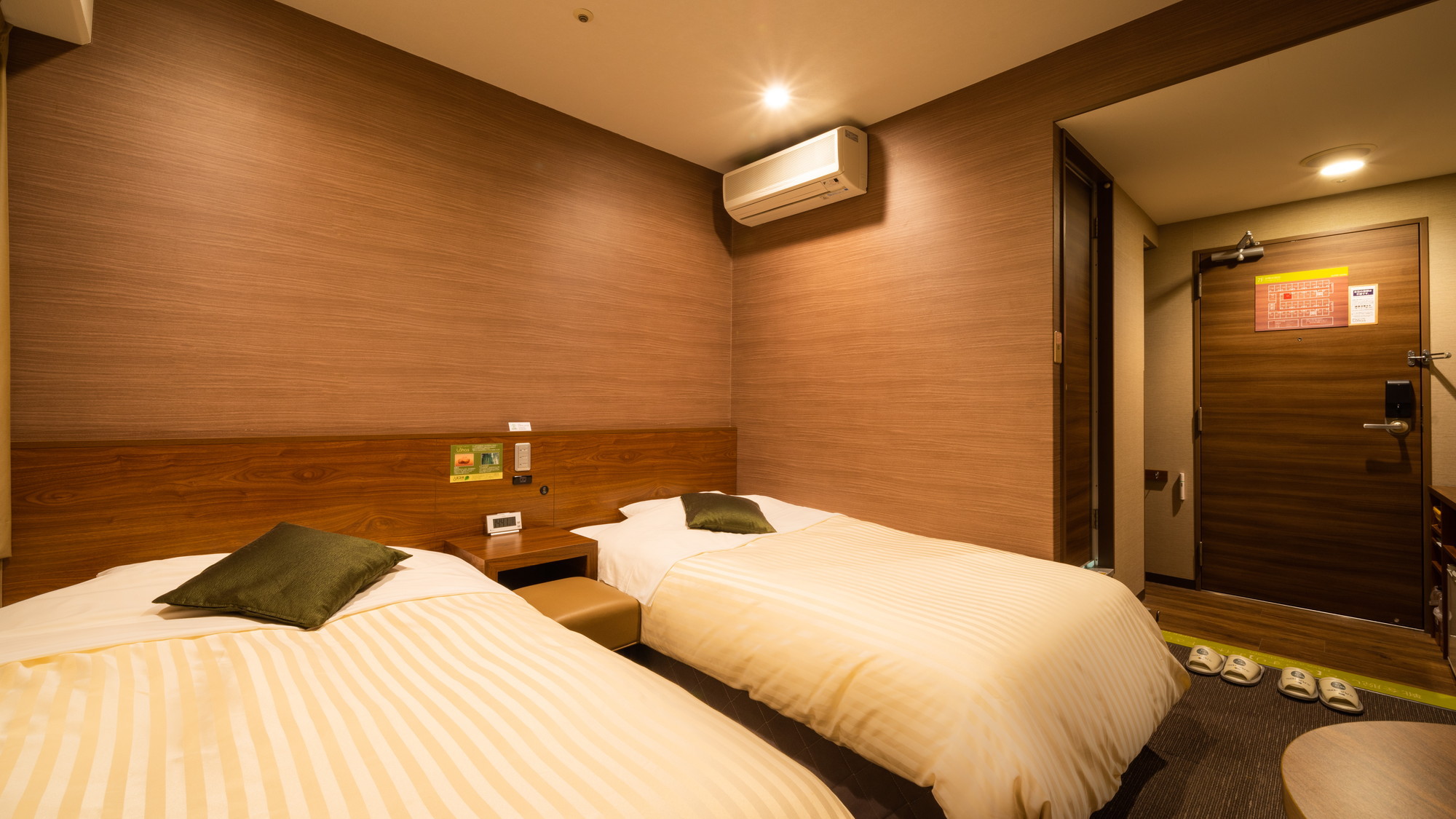 110㎝幅のベッドを2台ご用意♪