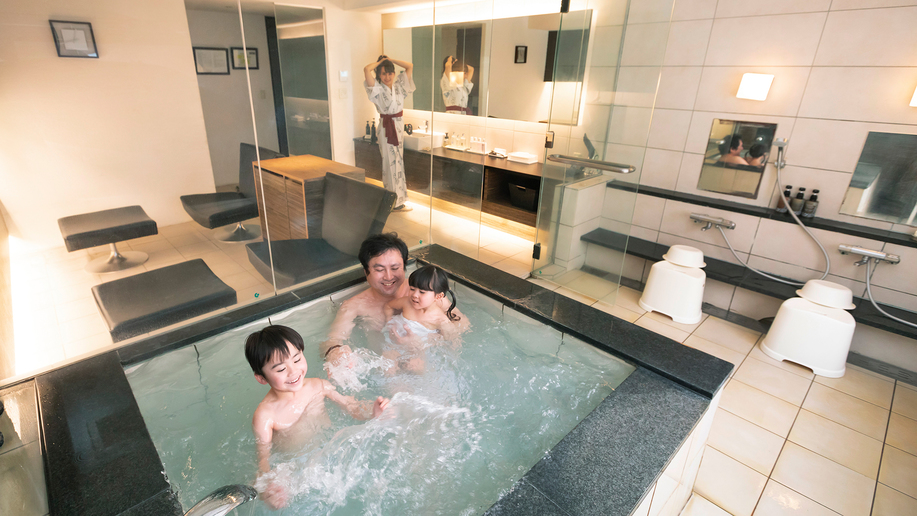 【貸切温泉風呂】ご家族だけでゆったり温泉満喫