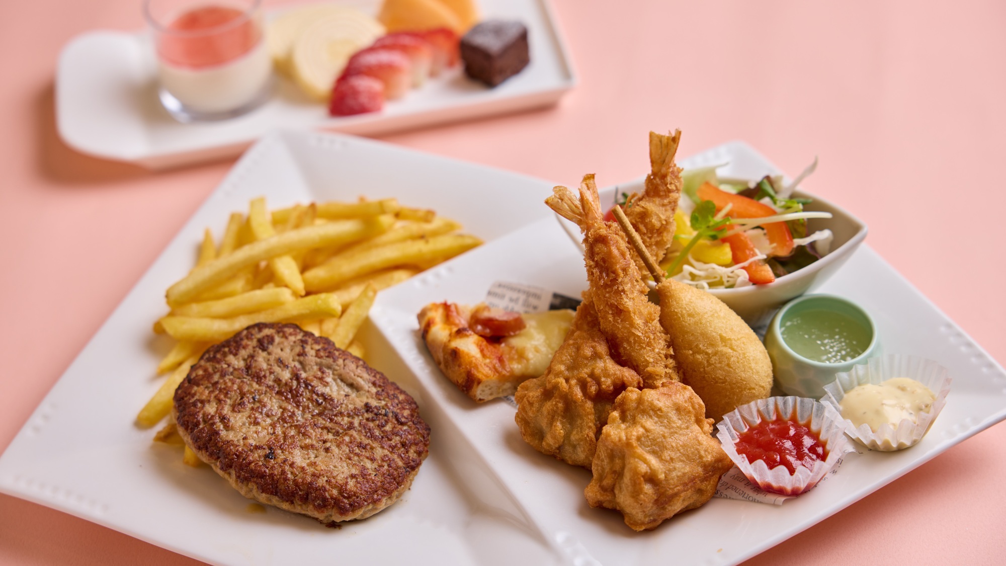 【デラックスお子様プレート付き】＜バイキング＞入学おめでとうプラン