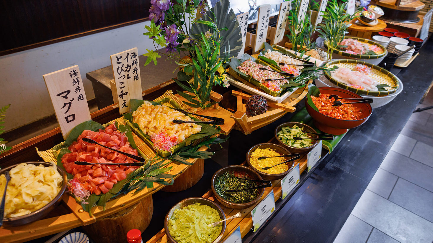 【早期割30】＜バイキング＞30日前予約はこちら！実演メニューや創作料理も食べ放題