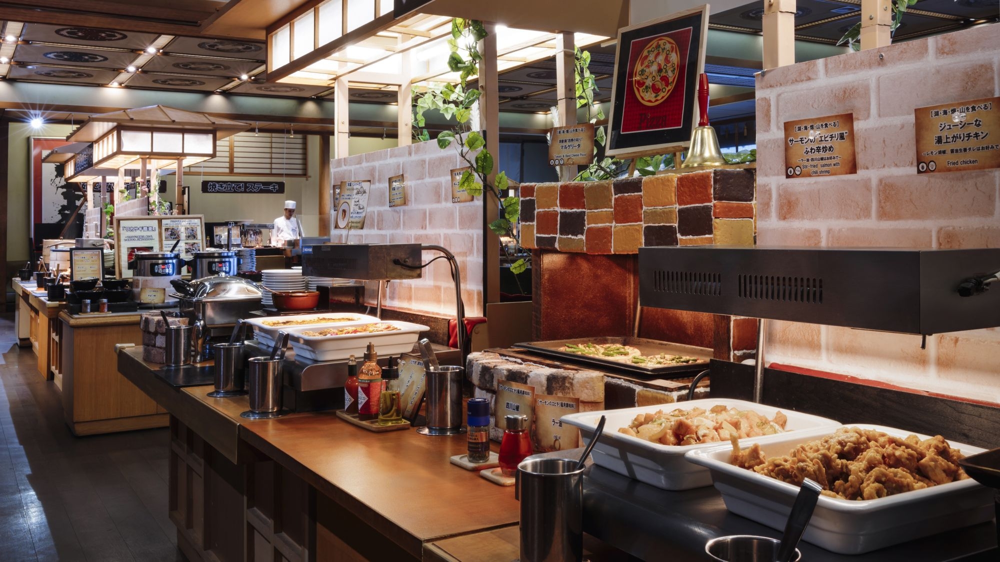 【基本】＜バイキング＞絶景！湖側客室ご宿泊プラン