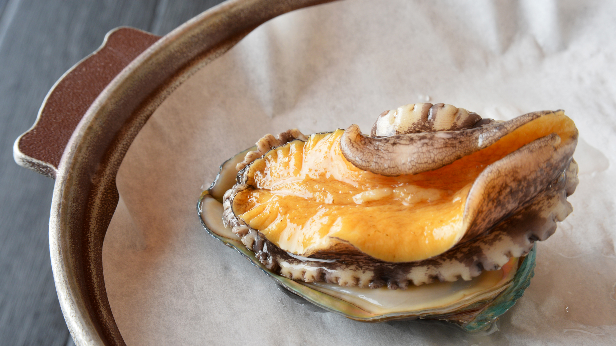 【特別料理】鮑の踊り焼き（料金別途）※イメージ