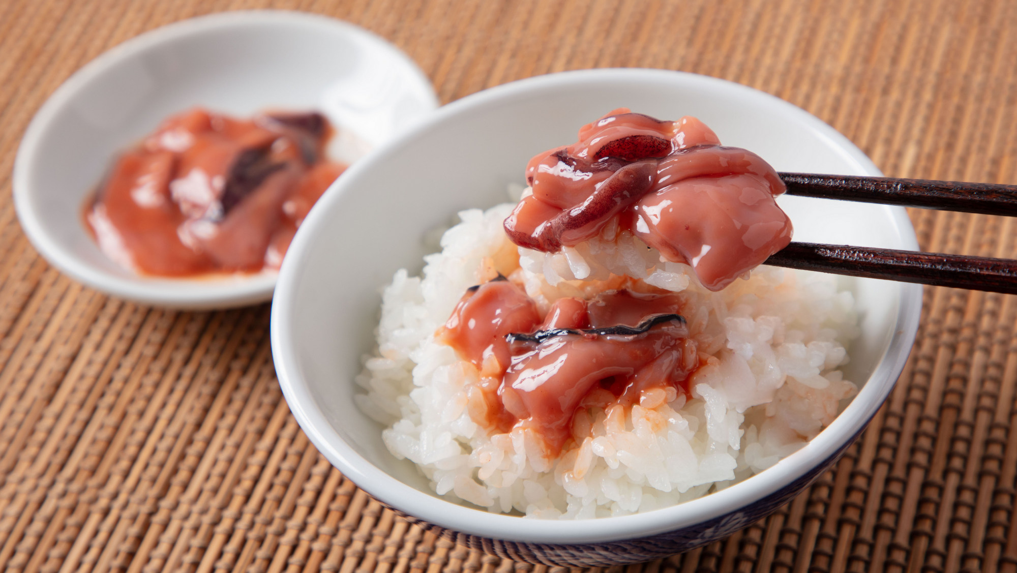 【朝食バイキング】函館の朝食に欠かせないご飯のお供「イカの塩辛」