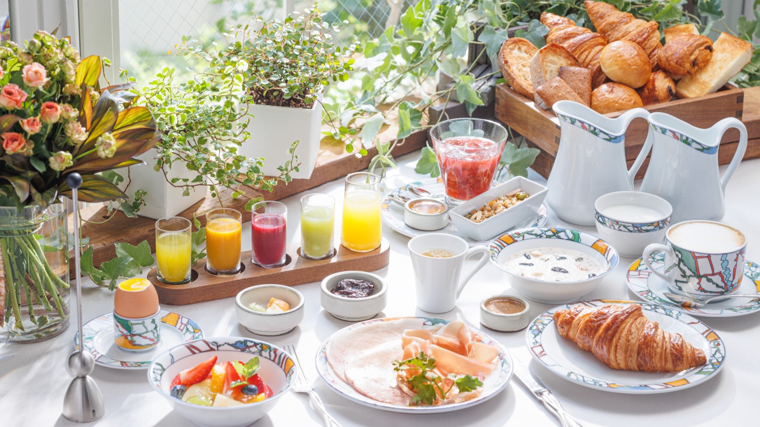 【お得なECO連泊プラン】2つの”世界一の朝食”付き　ロワゾー氏のヨーロピアン・ブレックファースト