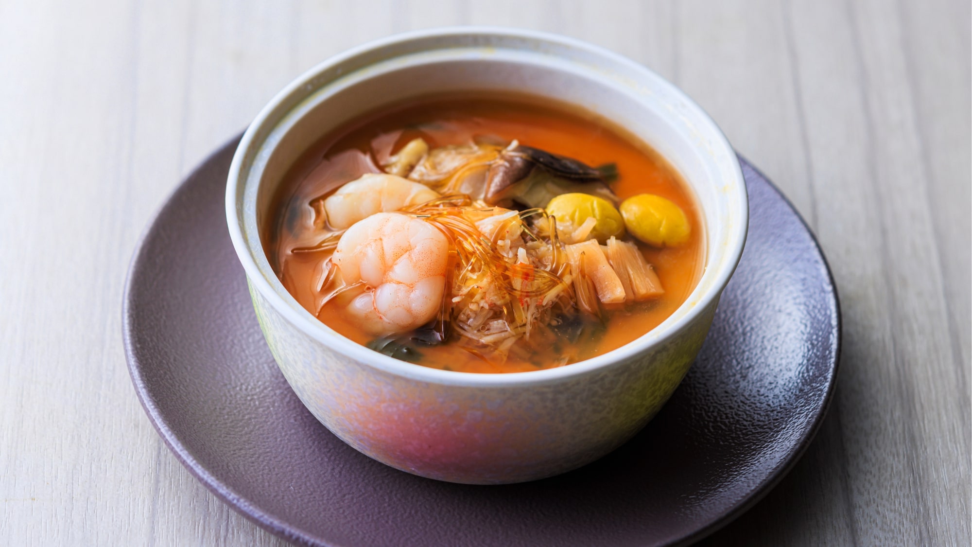 【2025秋・セレクト日替わり】お宝蒸し ふかひれと蟹のあんかけ※9/16～12/15