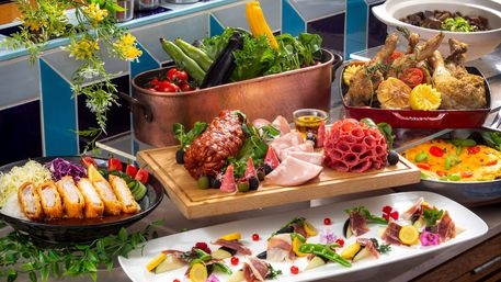 ◆屋外プール利用＆SOCOファミリーディナーブッフェ付◆ 夏のプール＆ステイ＜夕朝食付＞