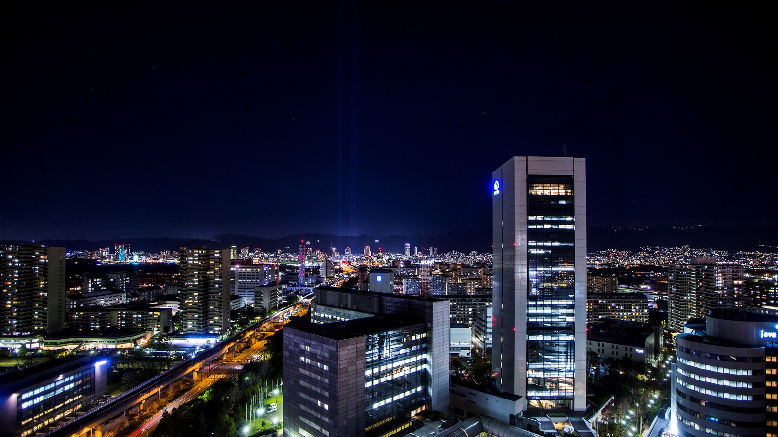 神戸市街地側夜景イメージ