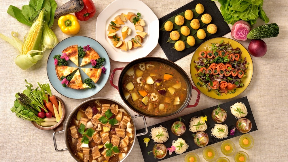 【お子さま割引あり♪】本館2階SOCO 春のファミリーディナーブッフェ付プラン＜夕朝食付＞