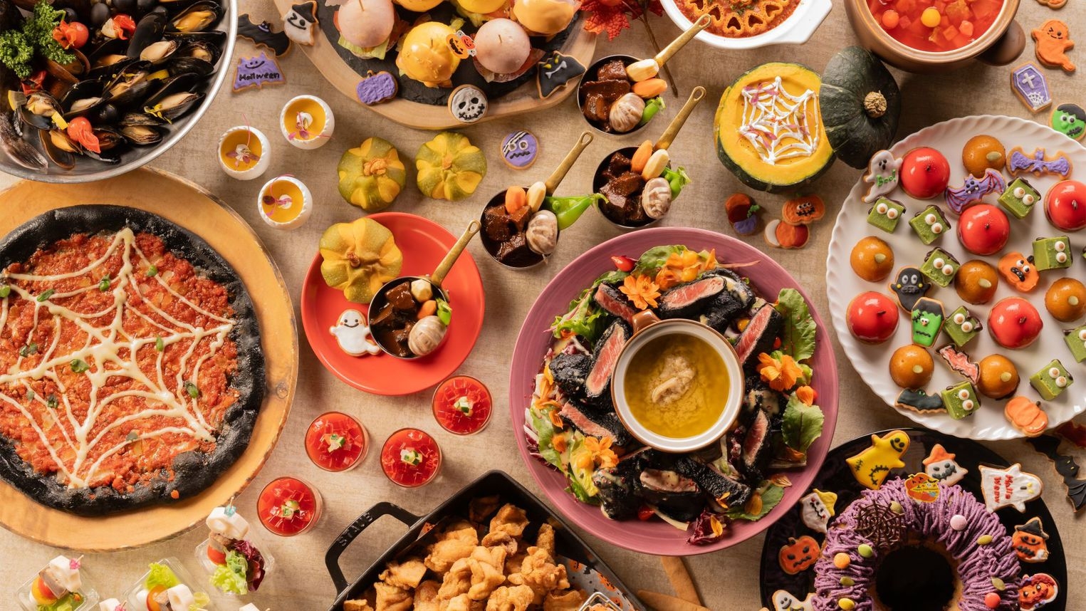 【お子さま割引あり♪】週末限定SOCOハロウィンディナーブッフェ付プラン＜夕朝食付＞