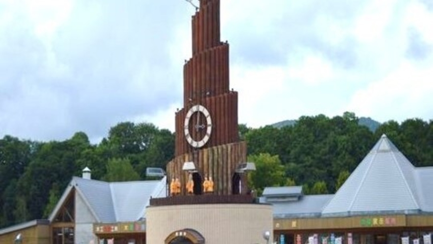 ◆道の駅おんねゆ温泉のハト時計◆