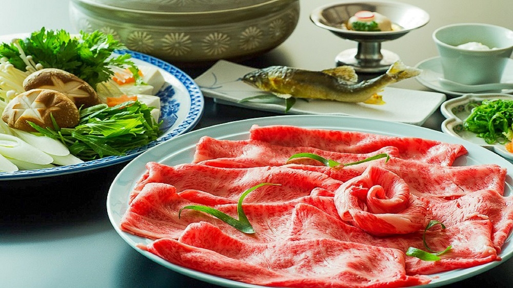 【2食付き】夏の風物詩〜高雄で楽しむ川床料理の夕べ〜《特選和牛しゃぶしゃぶ》