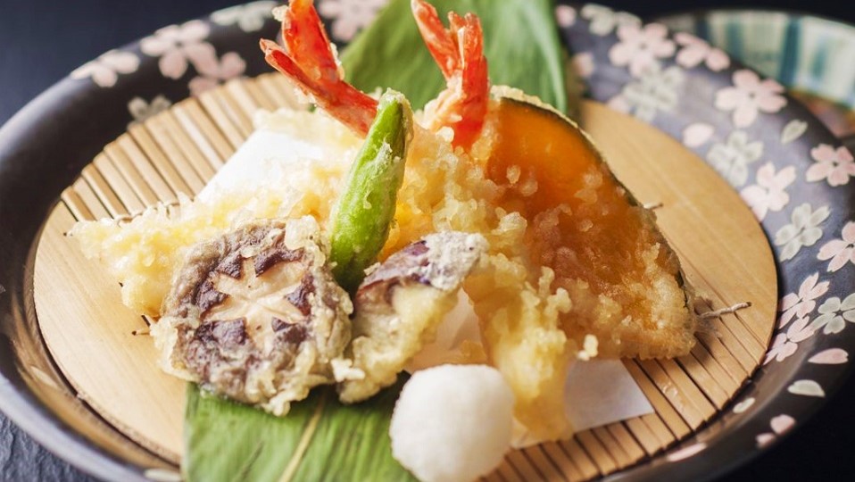 【朝食】旬の食材を揚げたての天ぷらで