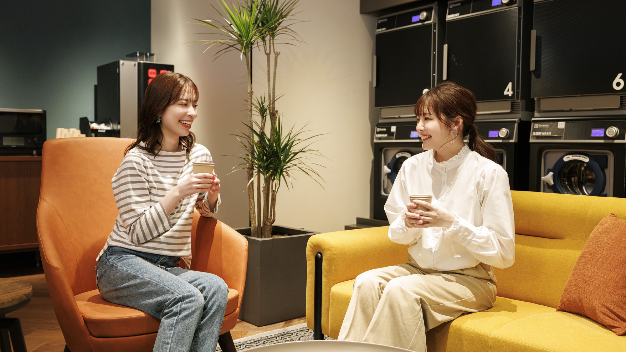 ＜Laundry Lounge＞営業時間 24時間：宿泊者専用無料サービス