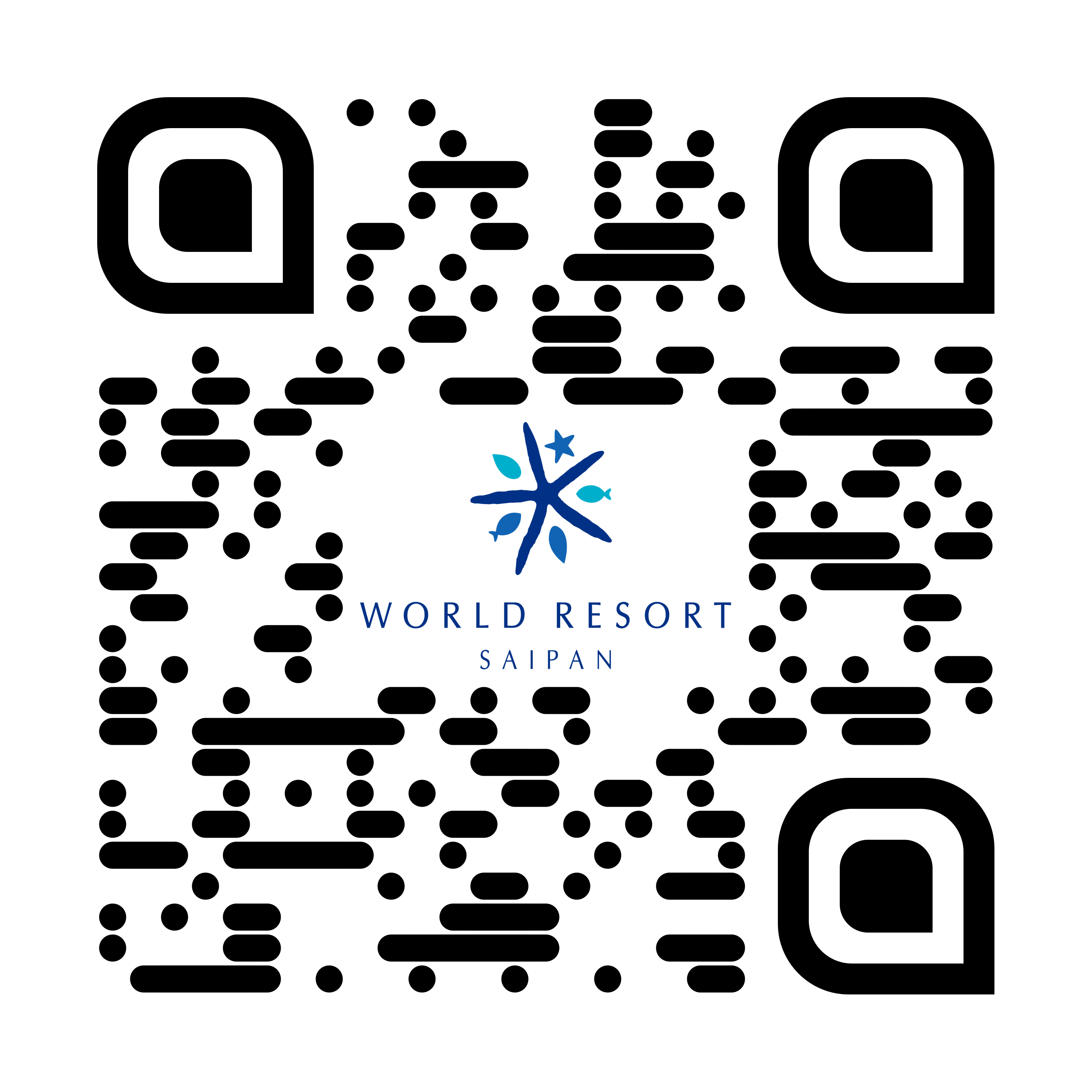 施設営業案内のQRコード