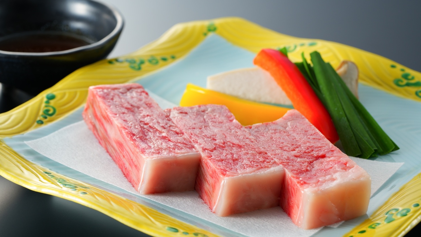 【食事処】≪特選グルメ≫A4等級以上のおおいた和牛に舌鼓！メイン4品を含む「おおいた和牛」三昧会席