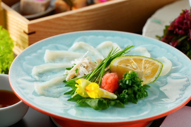 ≪特選★河豚会席≫ふぐ鉄刺＆ふぐちり鍋＆ふぐ雑炊…豊後の冬の味覚を満喫♪