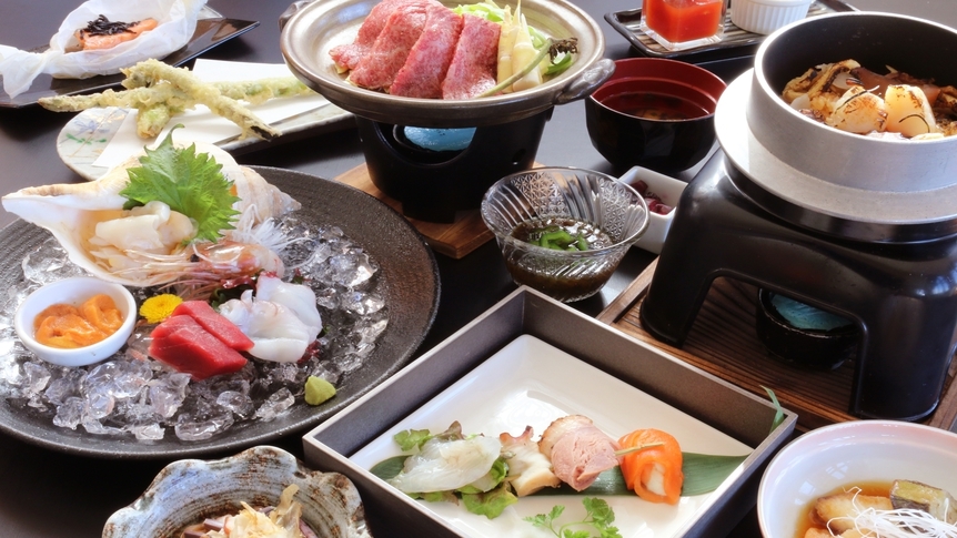【グレードアップ】日高産の旬食材と初夏の味覚満喫コース6/30まで