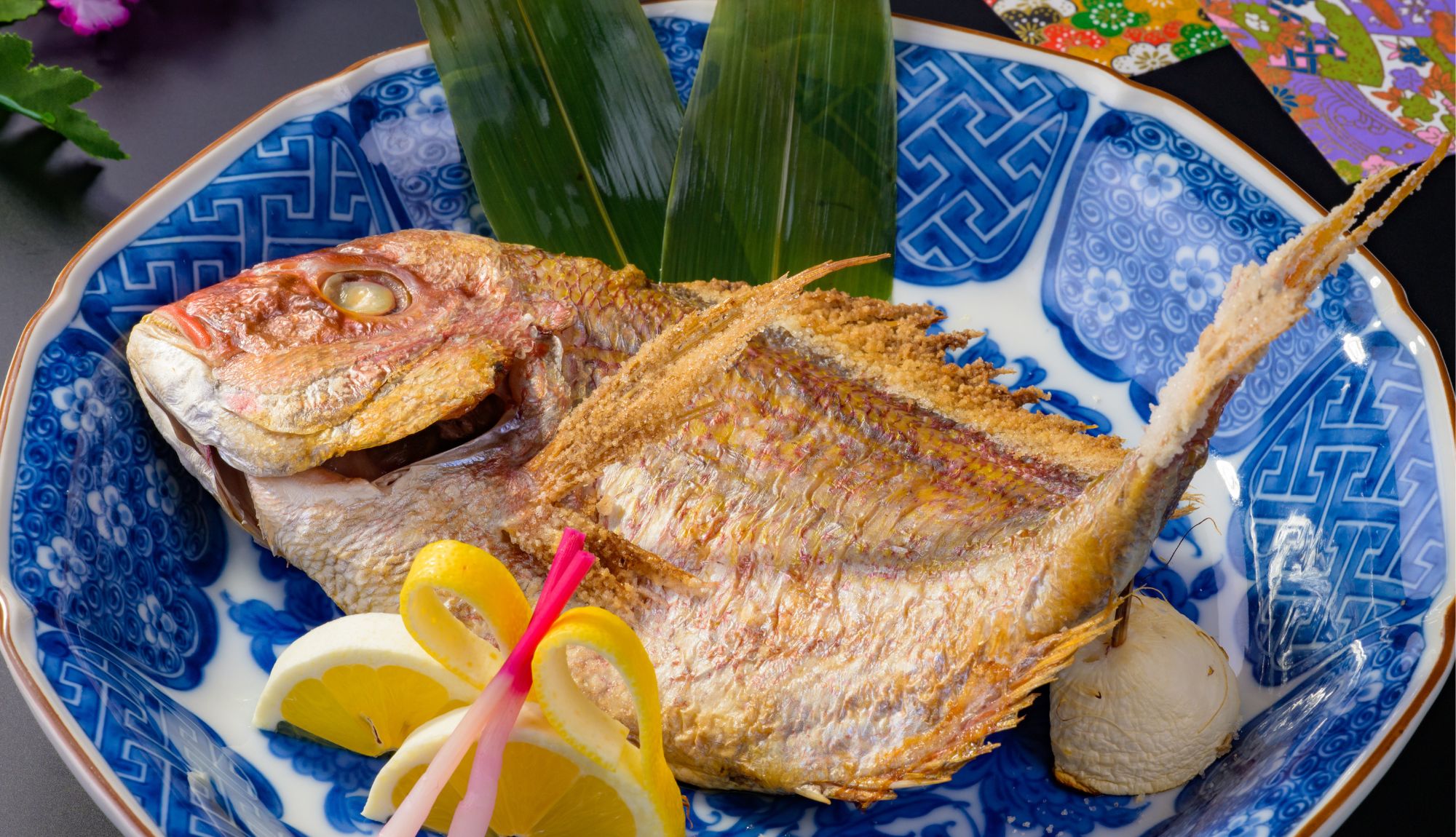 別注鯛の塩焼き