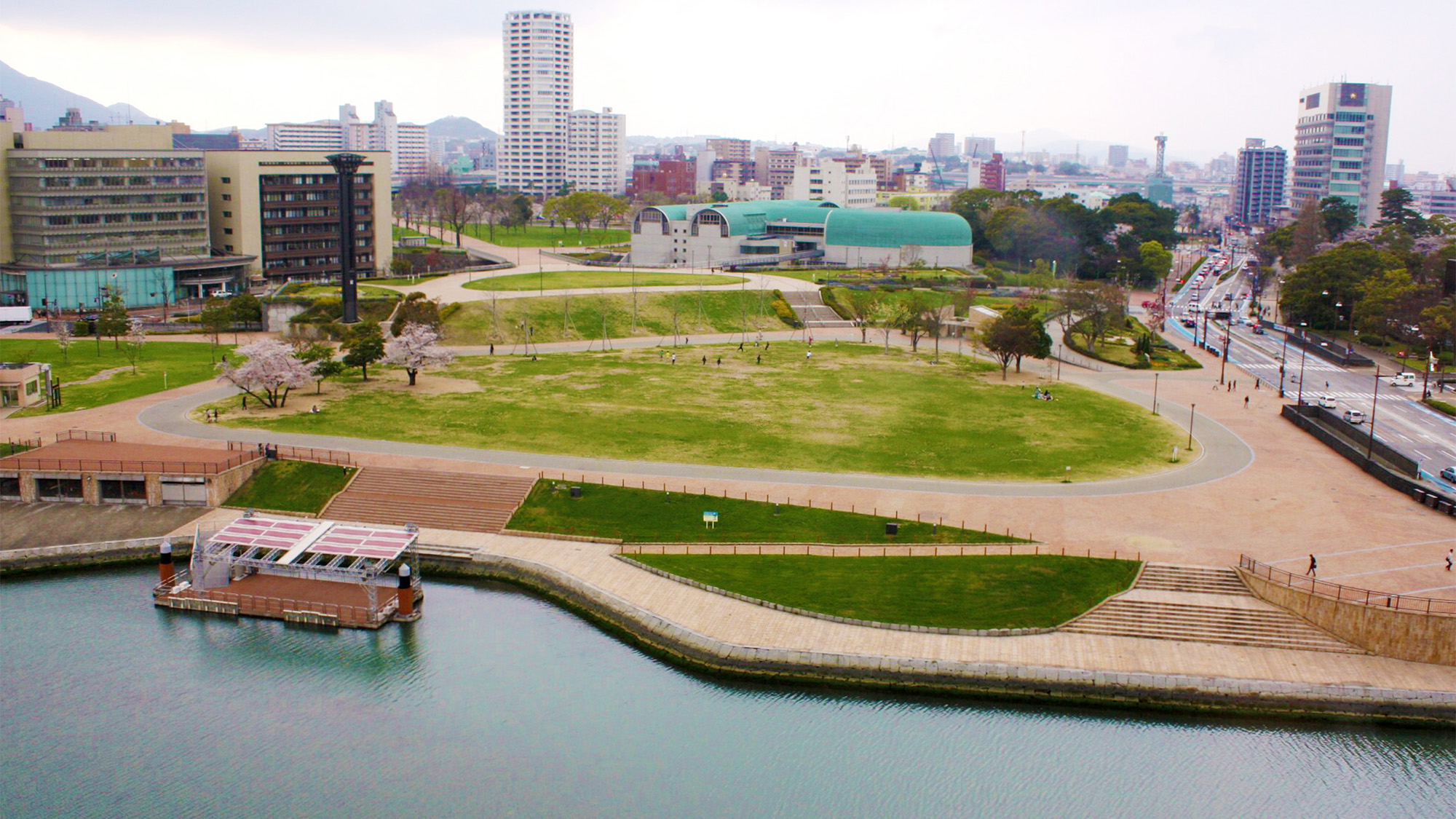 客室からの景色