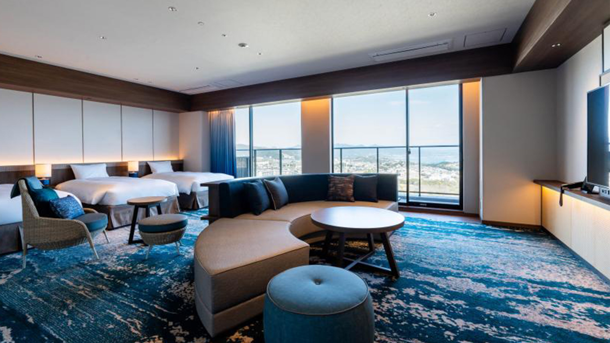 【宙館ジュニアスイート(海側) 一例】