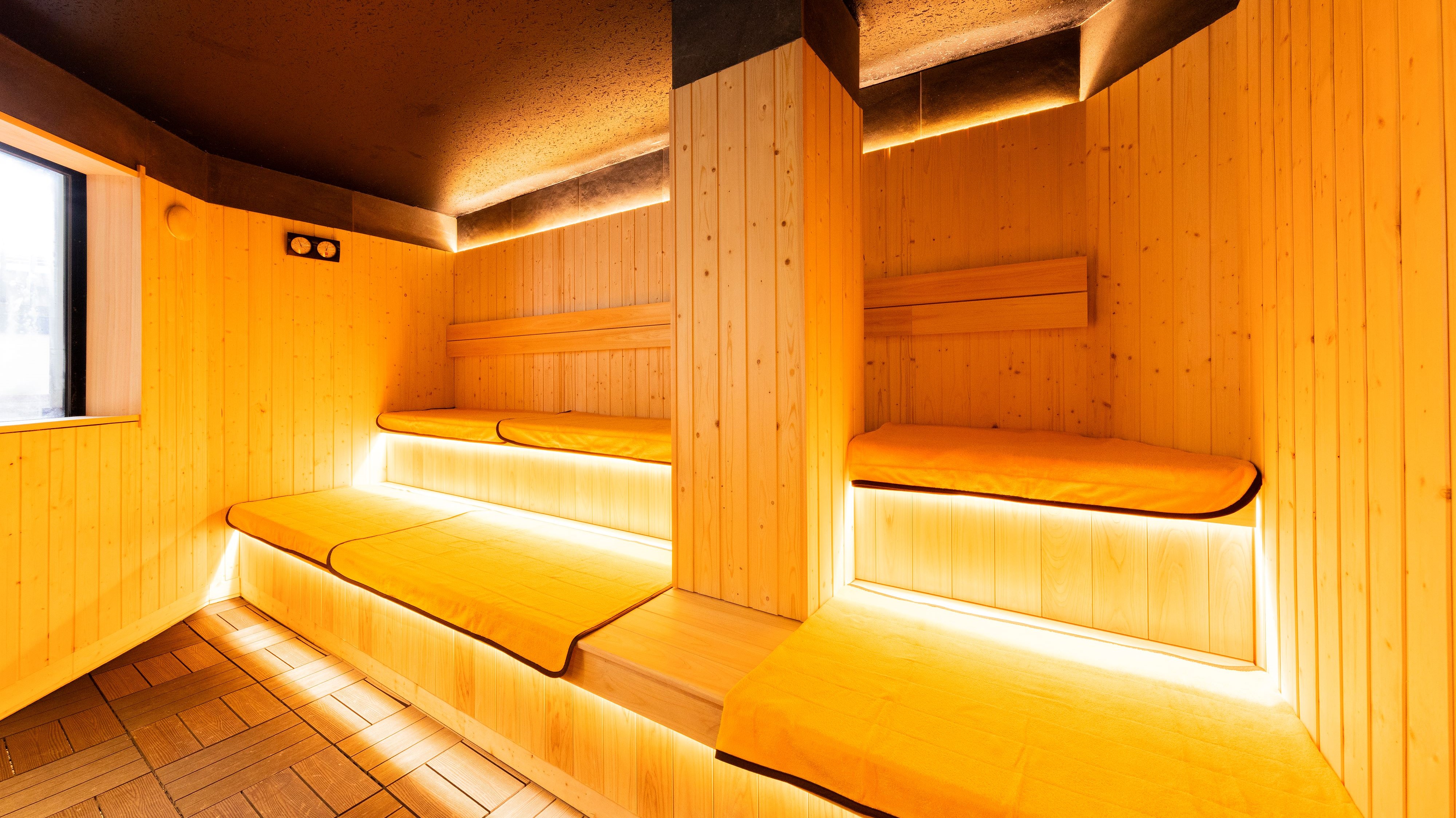 【殿湯】ドライサウナ＿2025年6月リニューアルにより新規設置