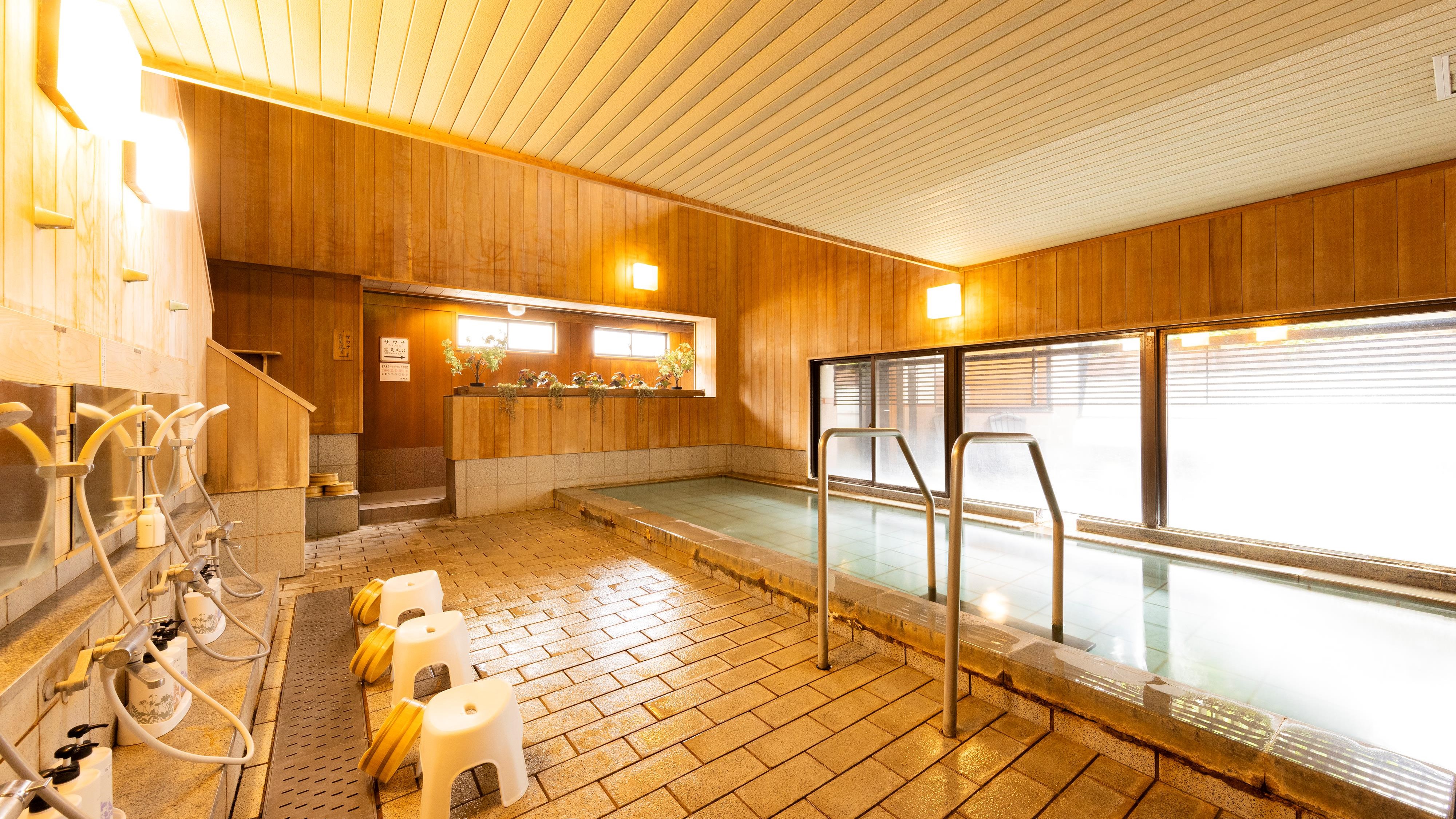 【姫湯】京都屋自慢の自家源泉は「美人の湯」として昔から親しまれております。