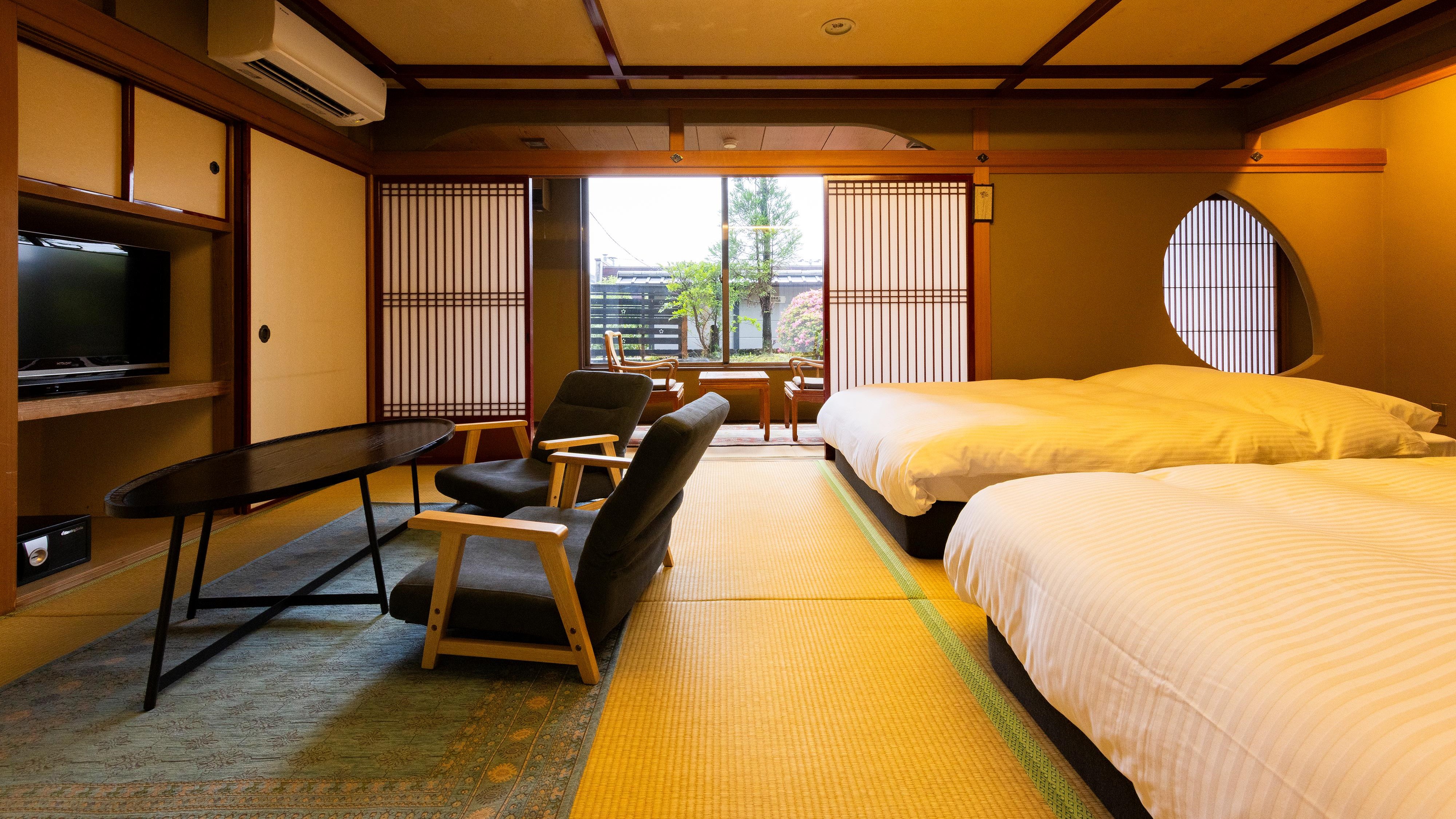 12畳ダブルベッド＿バス無し・トイレあり