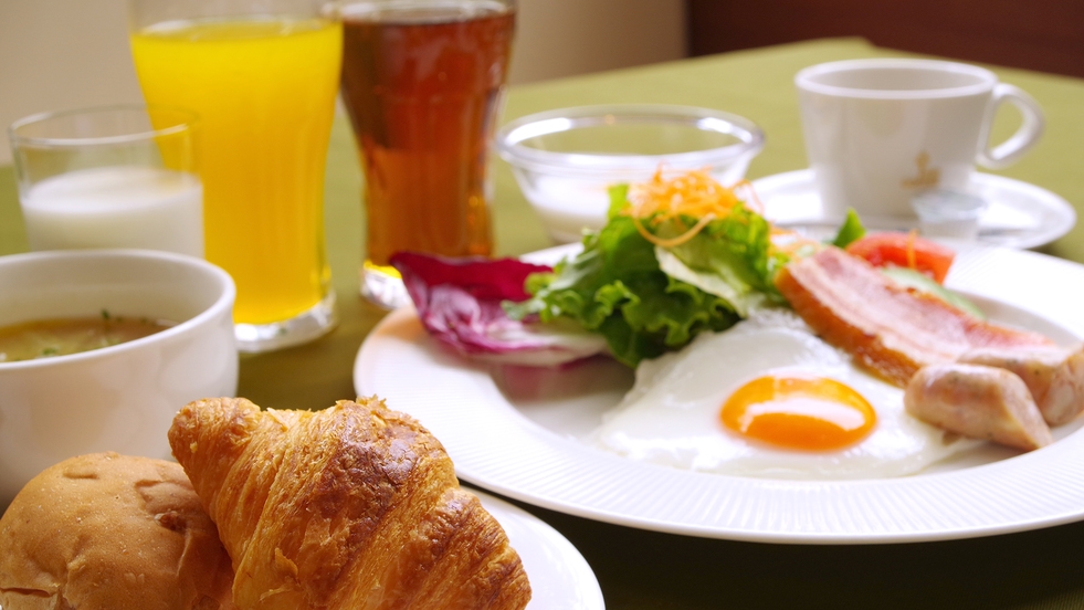 【朝食付】地産食材を使った手作り朝食とこだわりTKG（卵かけご飯）が人気◆選べるモーニングプレート