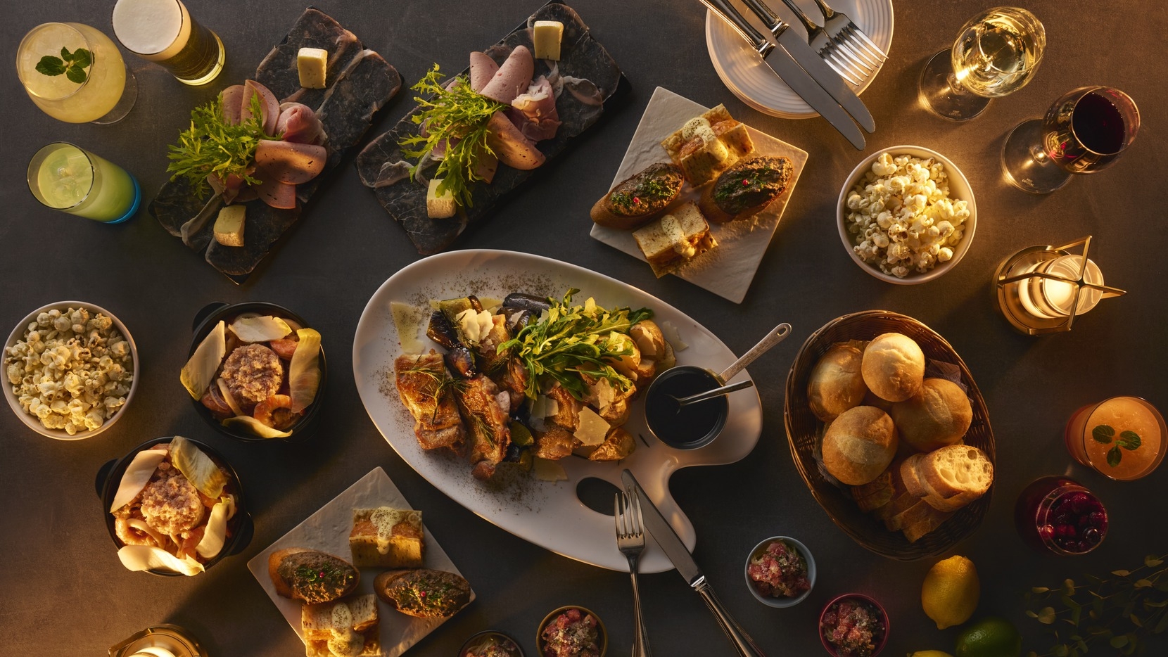 【夜風と楽しむBEER TRIP】レストラン「ポム・ダダン」夜の美食ビアプラン付（夕・朝食付）