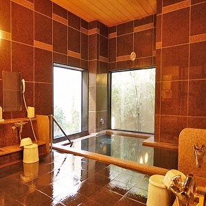 这是酒店的骄傲——大型公共浴池。快来放松身心，舒缓一天的疲劳吧！