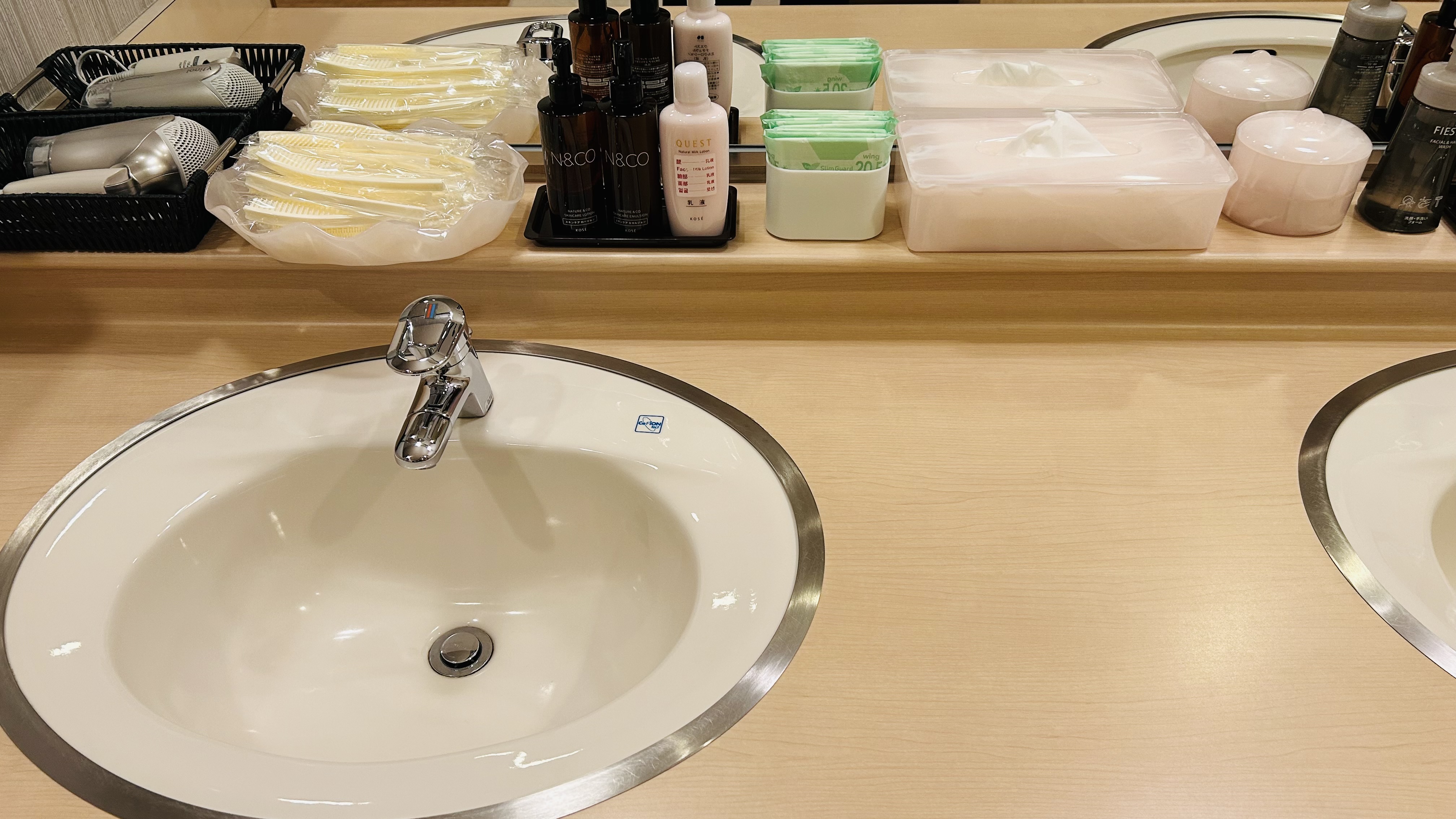 女性用浴場アメニティ