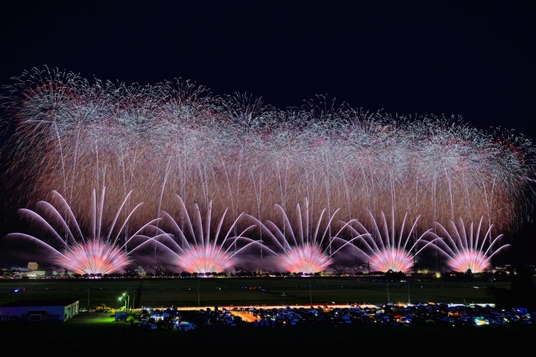 【大曲の花火】温泉ゆぽぽ１泊朝食プラン