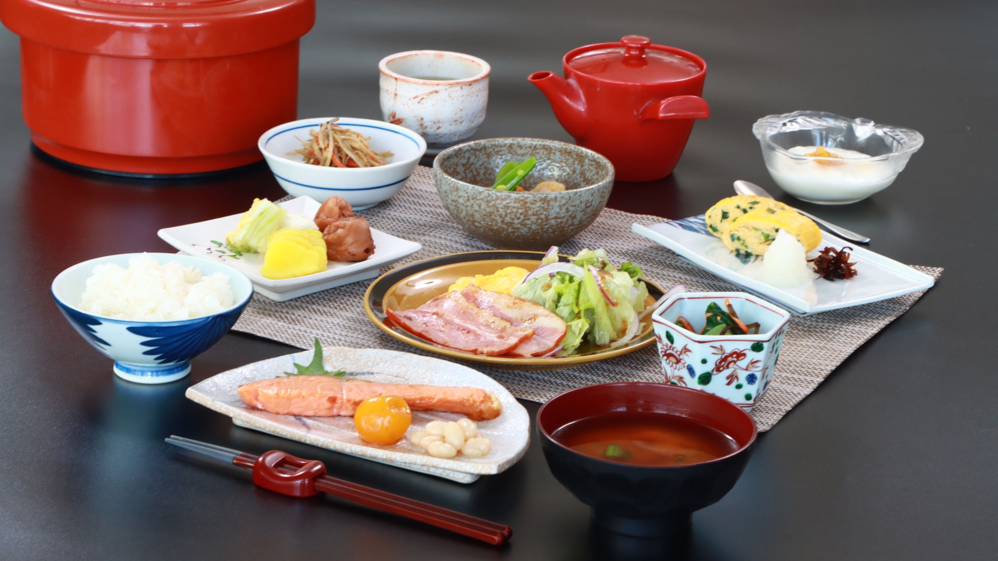 【スタンダード】日本海の海の幸と自家製野菜が彩る“地産地消”和洋食プラン【1泊2食付】
