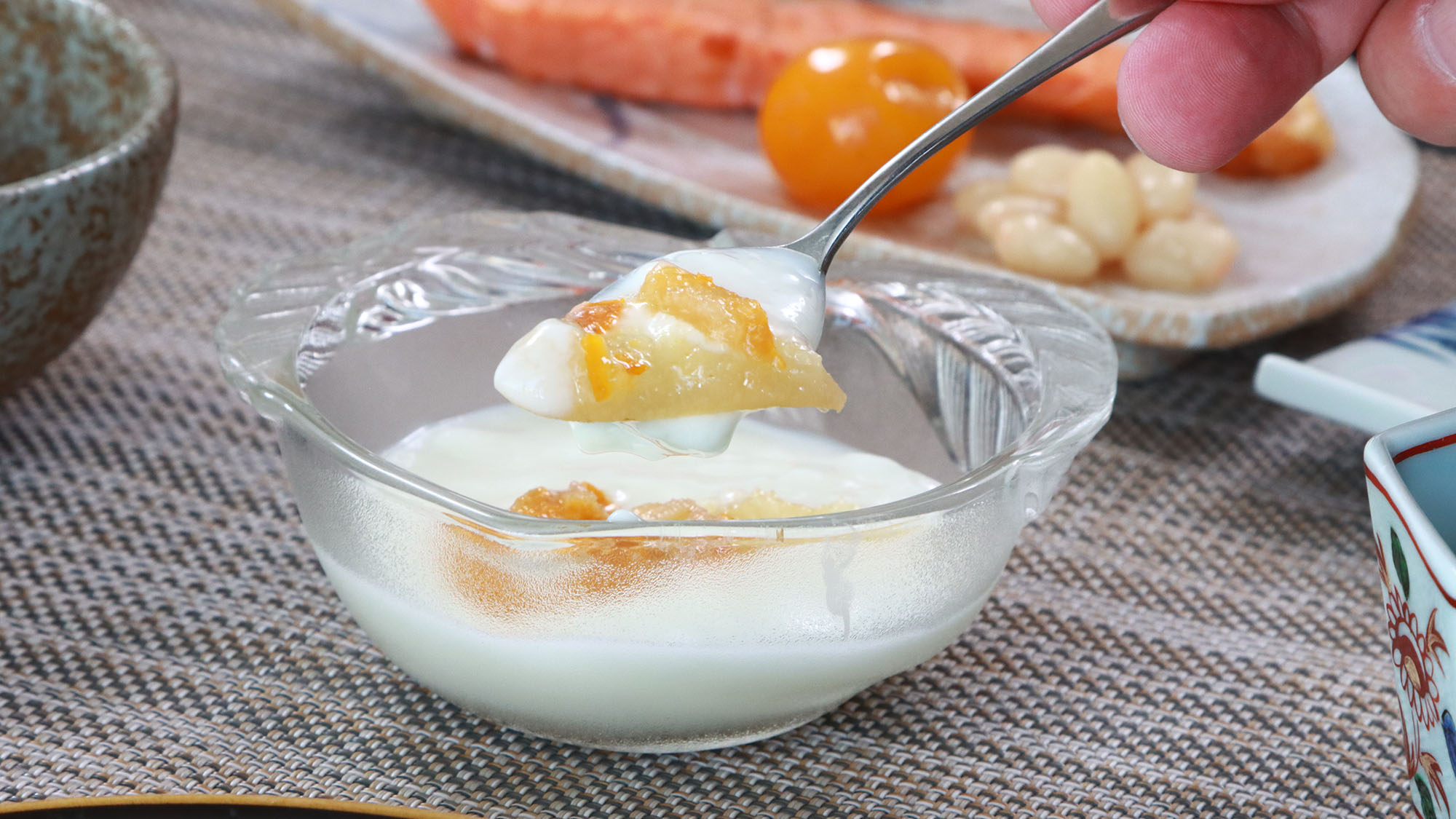 朝食　一例　デザート