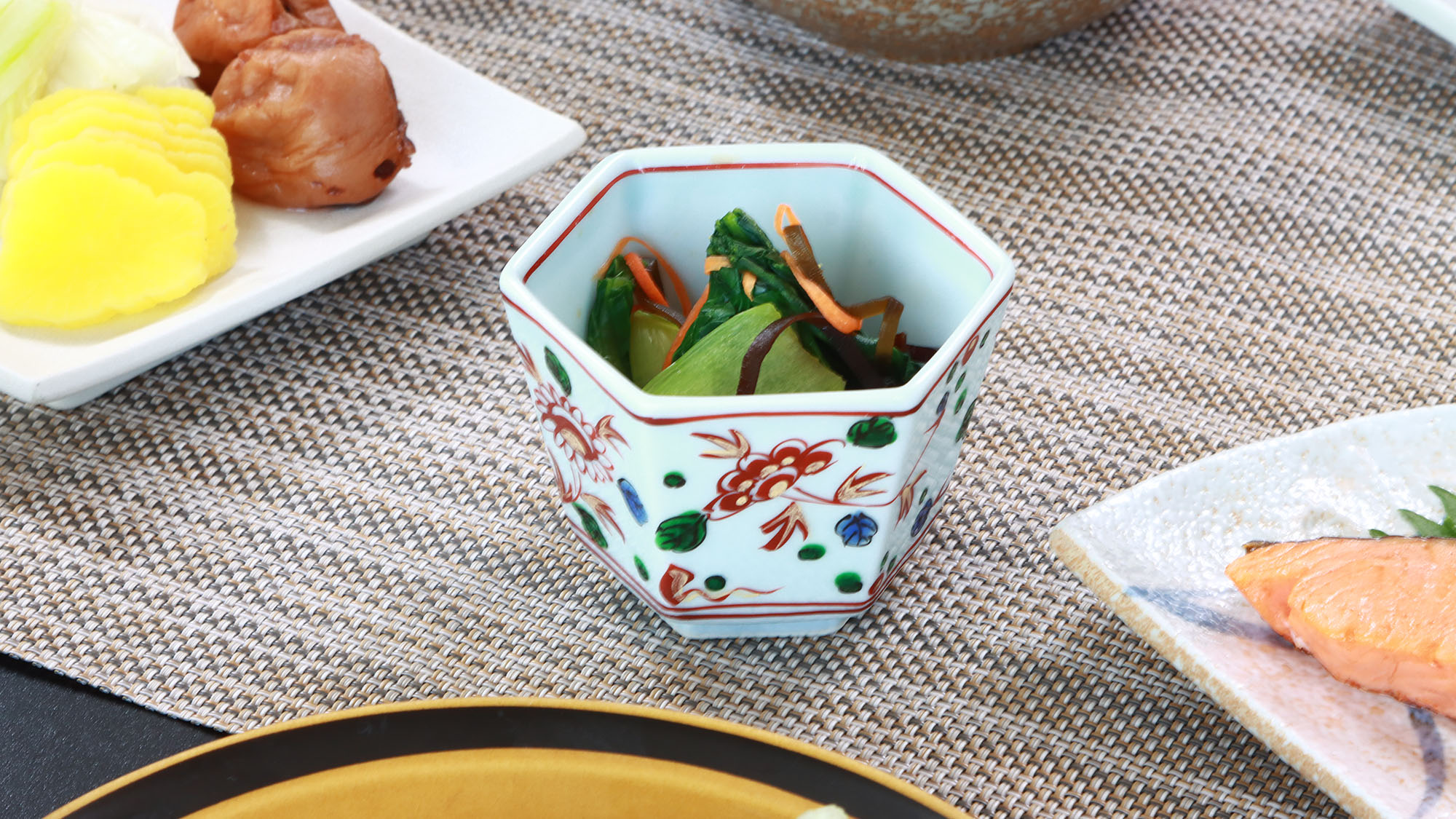 朝食　一例　小鉢