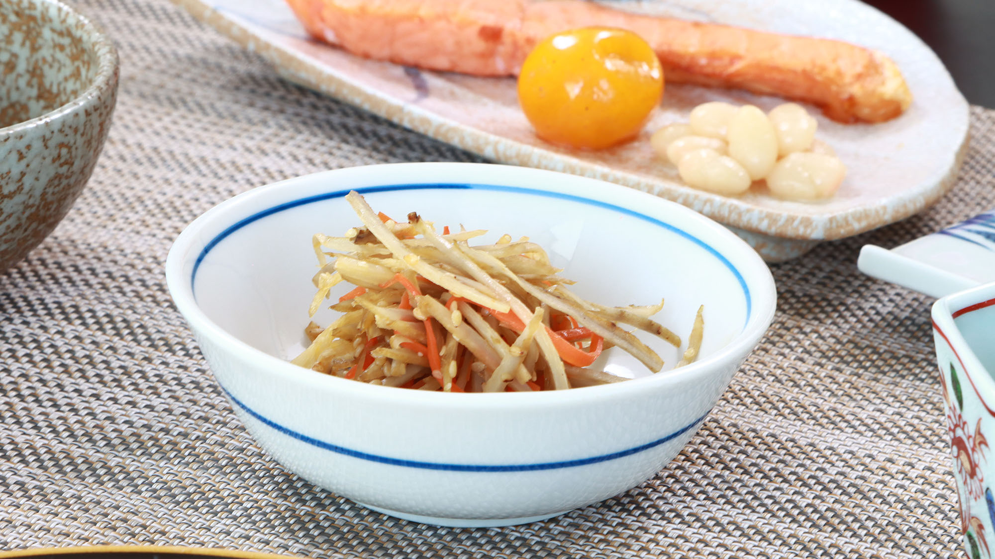 朝食　一例　小鉢