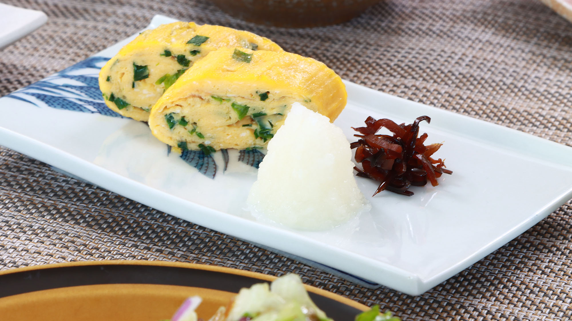 朝食　一例　卵焼き