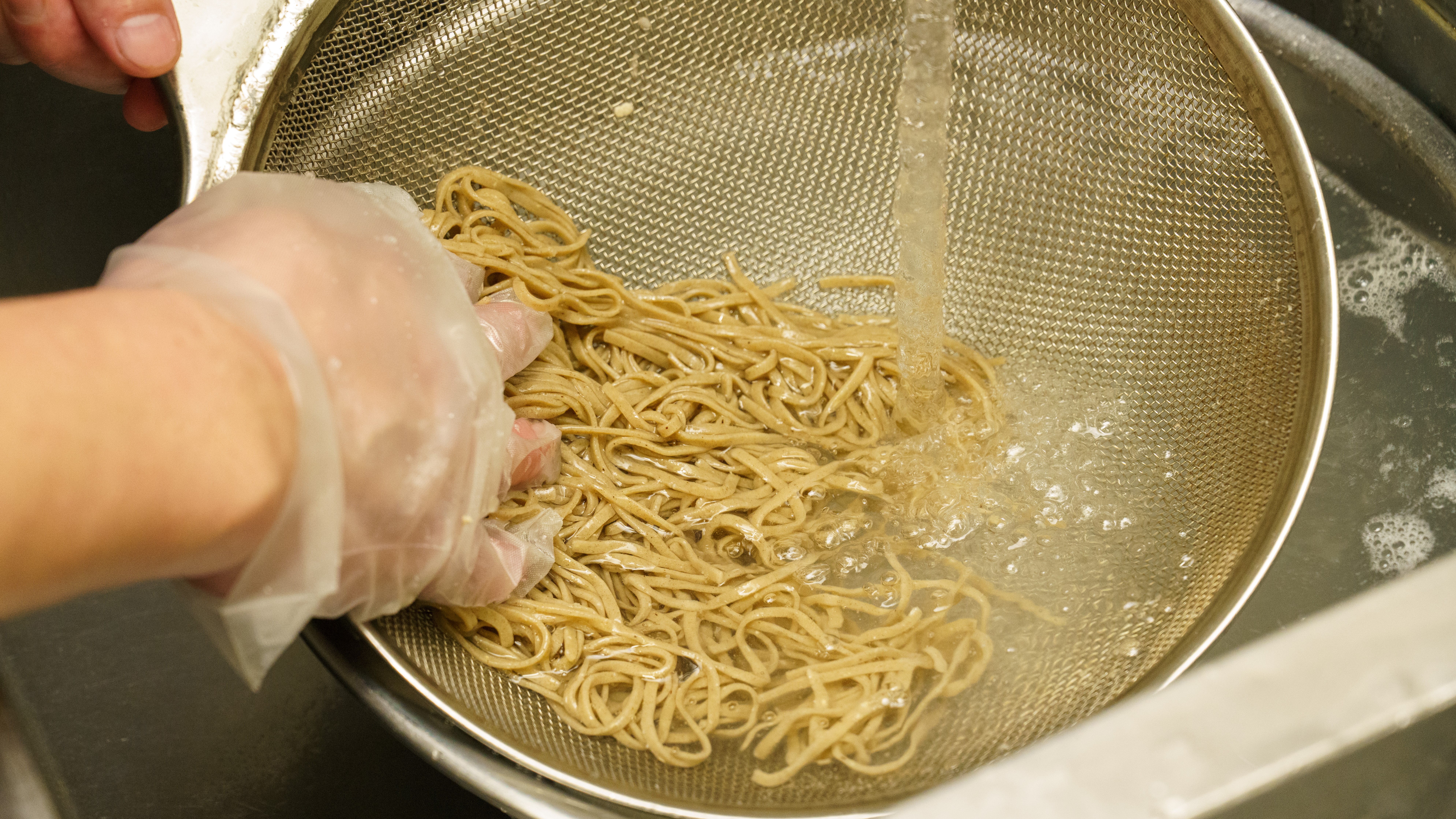 ゆでたてを提供しています