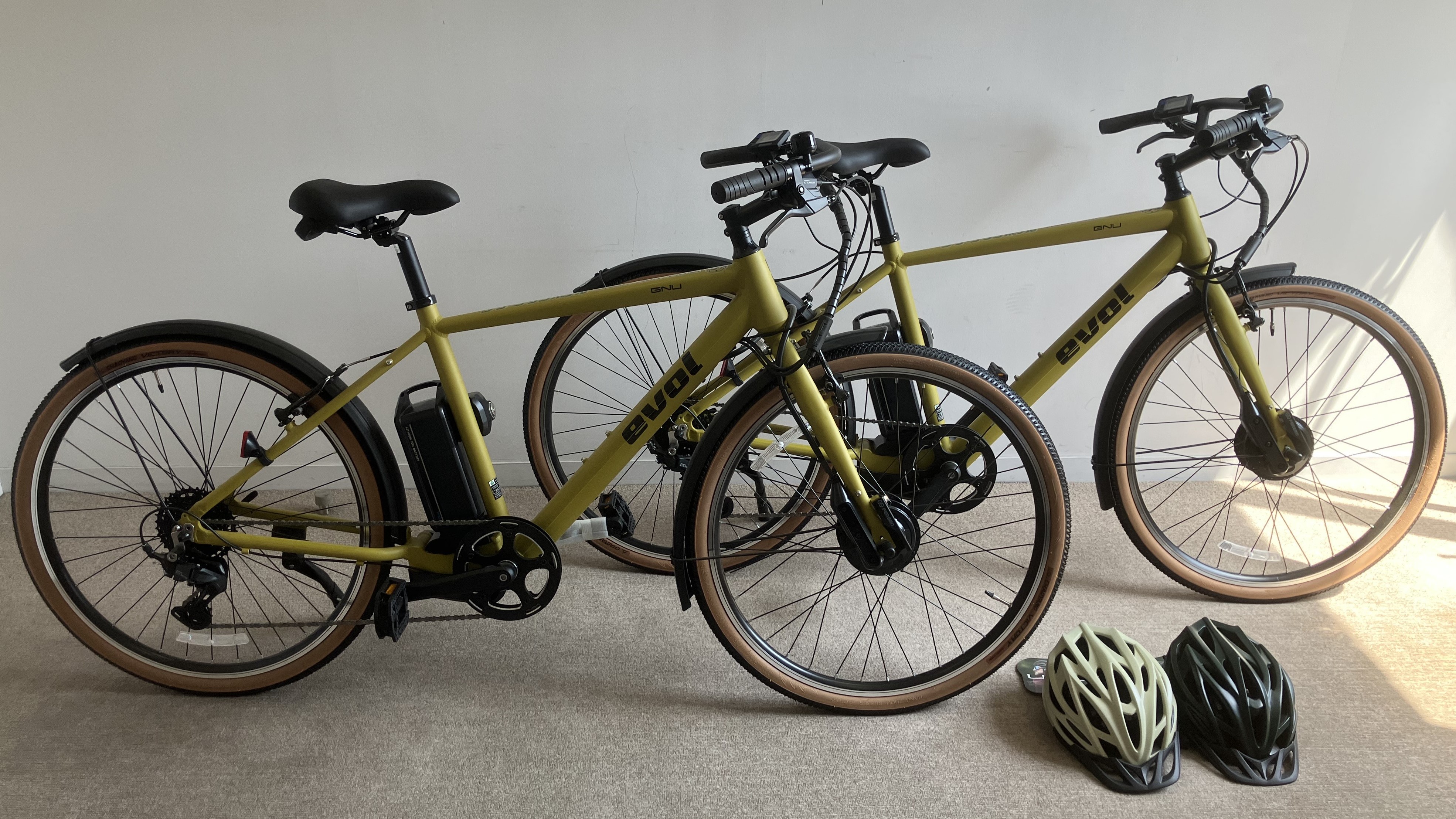 充電アシスト自転車「evol  GNU」レンタルあります