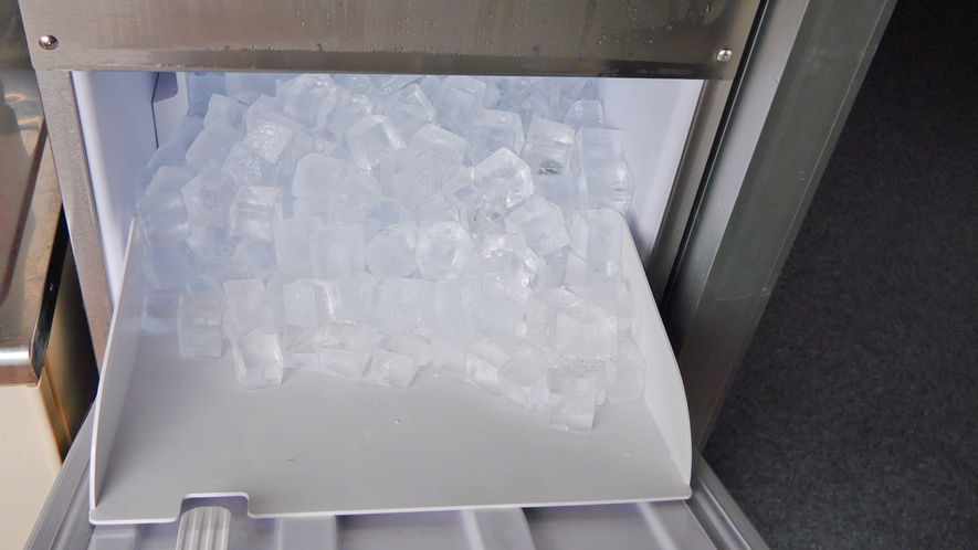 ・製氷機の氷は滞在中、ご自由にお使いいただけます